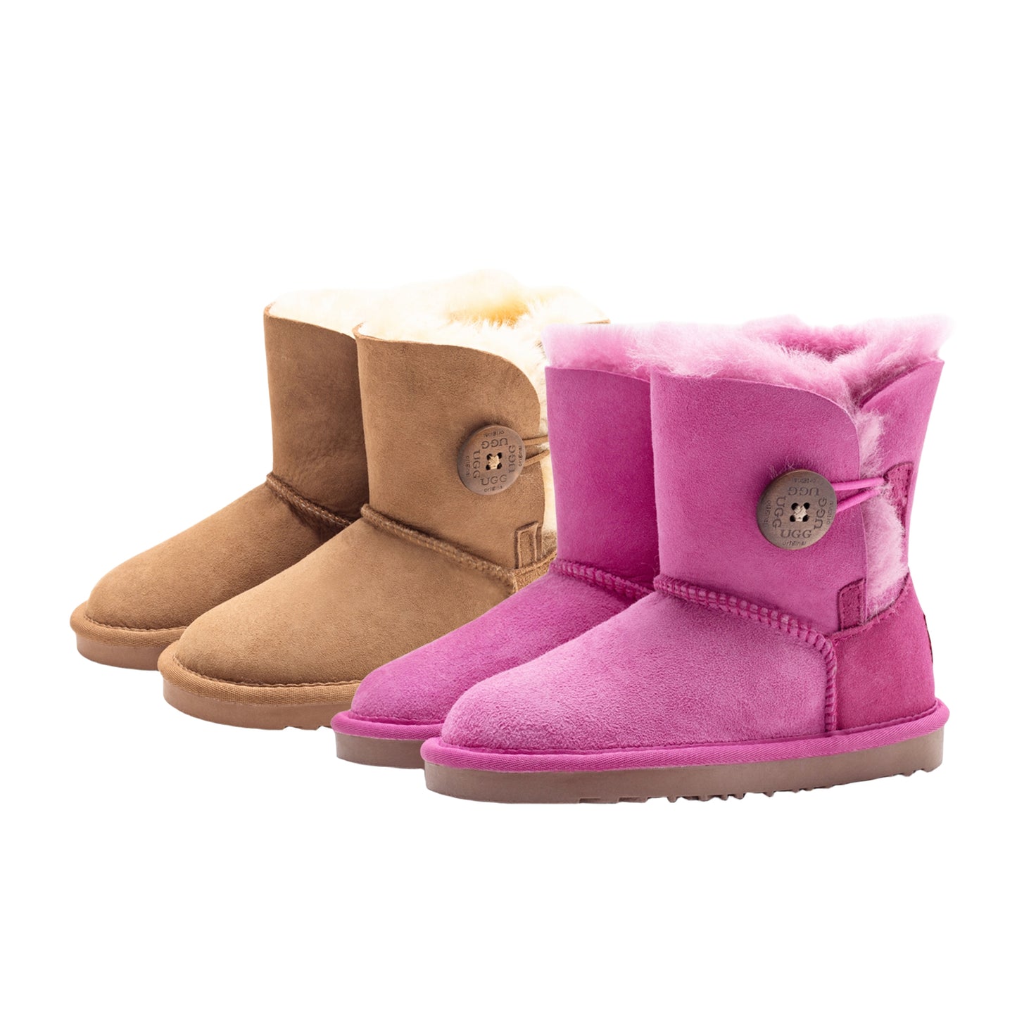 UGG Kids Classic Button Boots