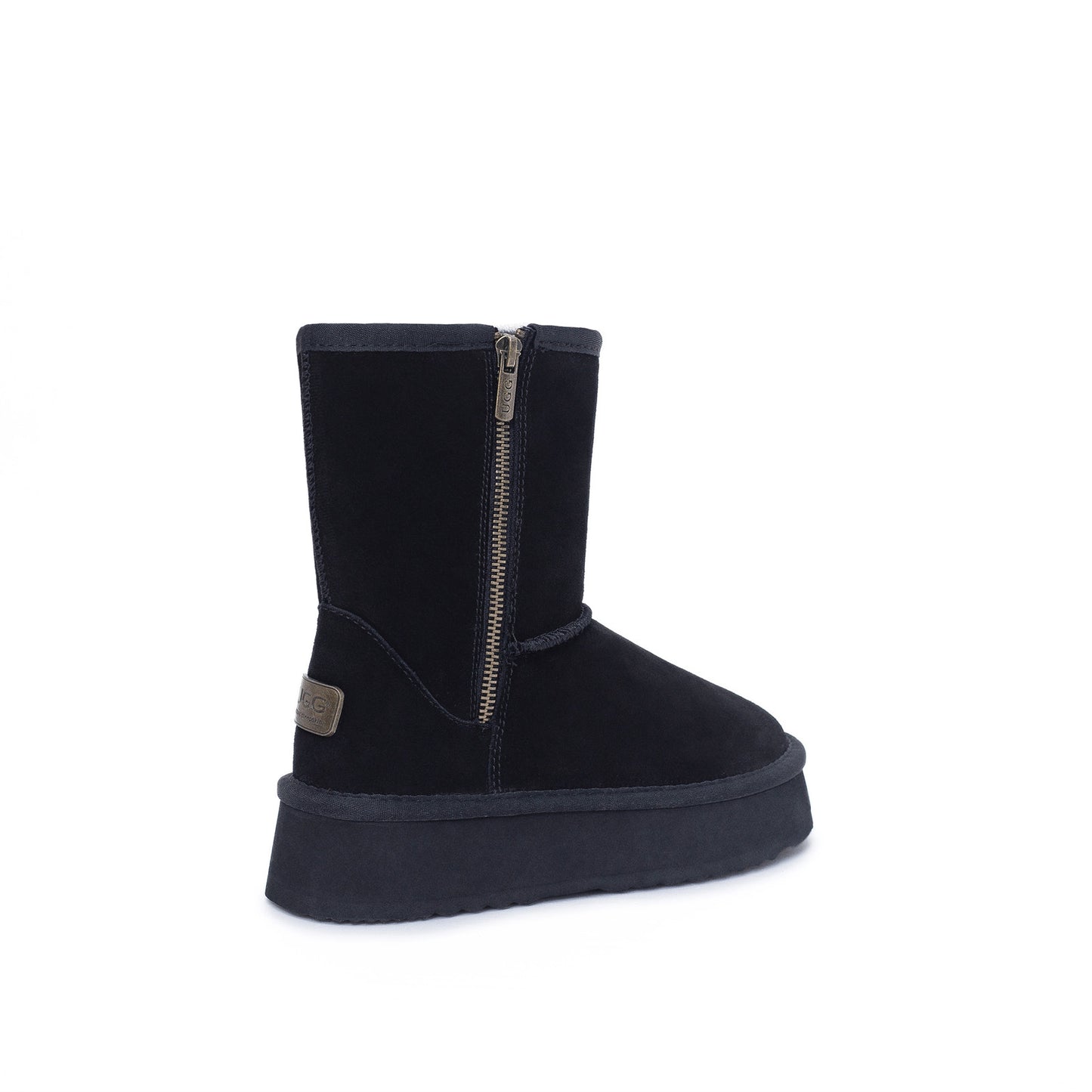 Platform Short Classic UGG Boots Zip UP