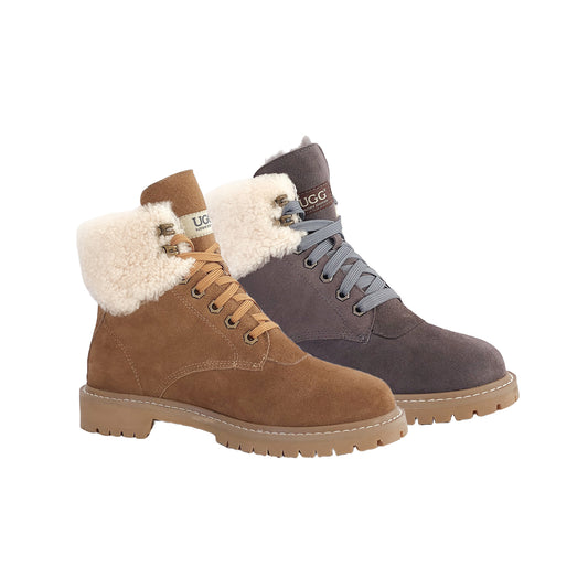 UGG Women Lace up Chunky Boot