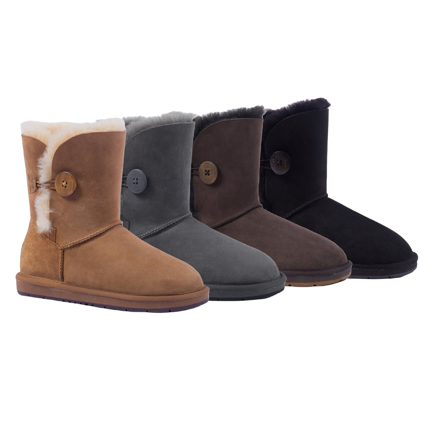 UGG Short Classic Button Boots