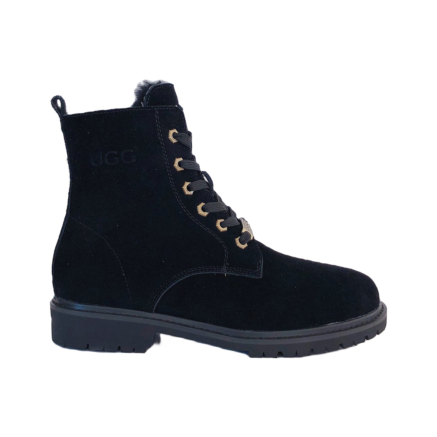 Men Shearling Lace-up UGG Boots