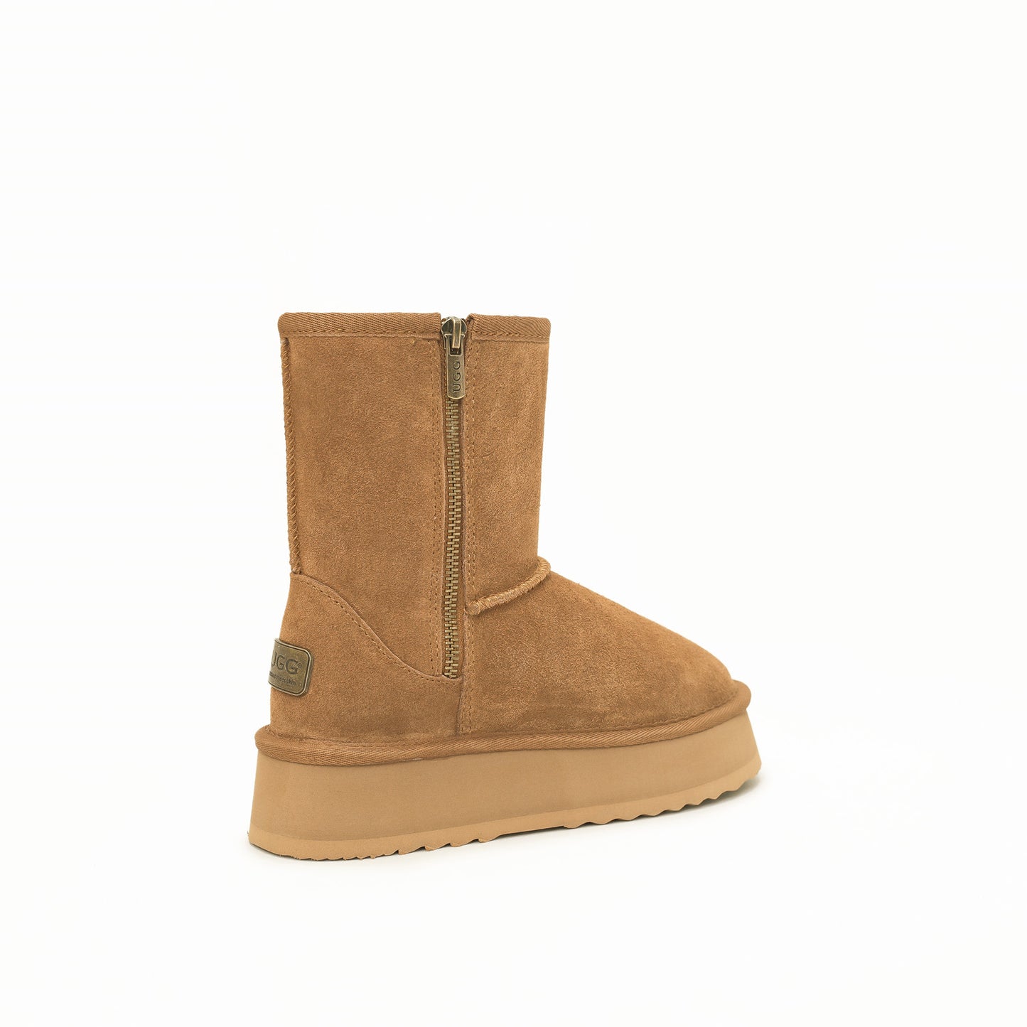 Platform Short Classic UGG Boots Zip UP