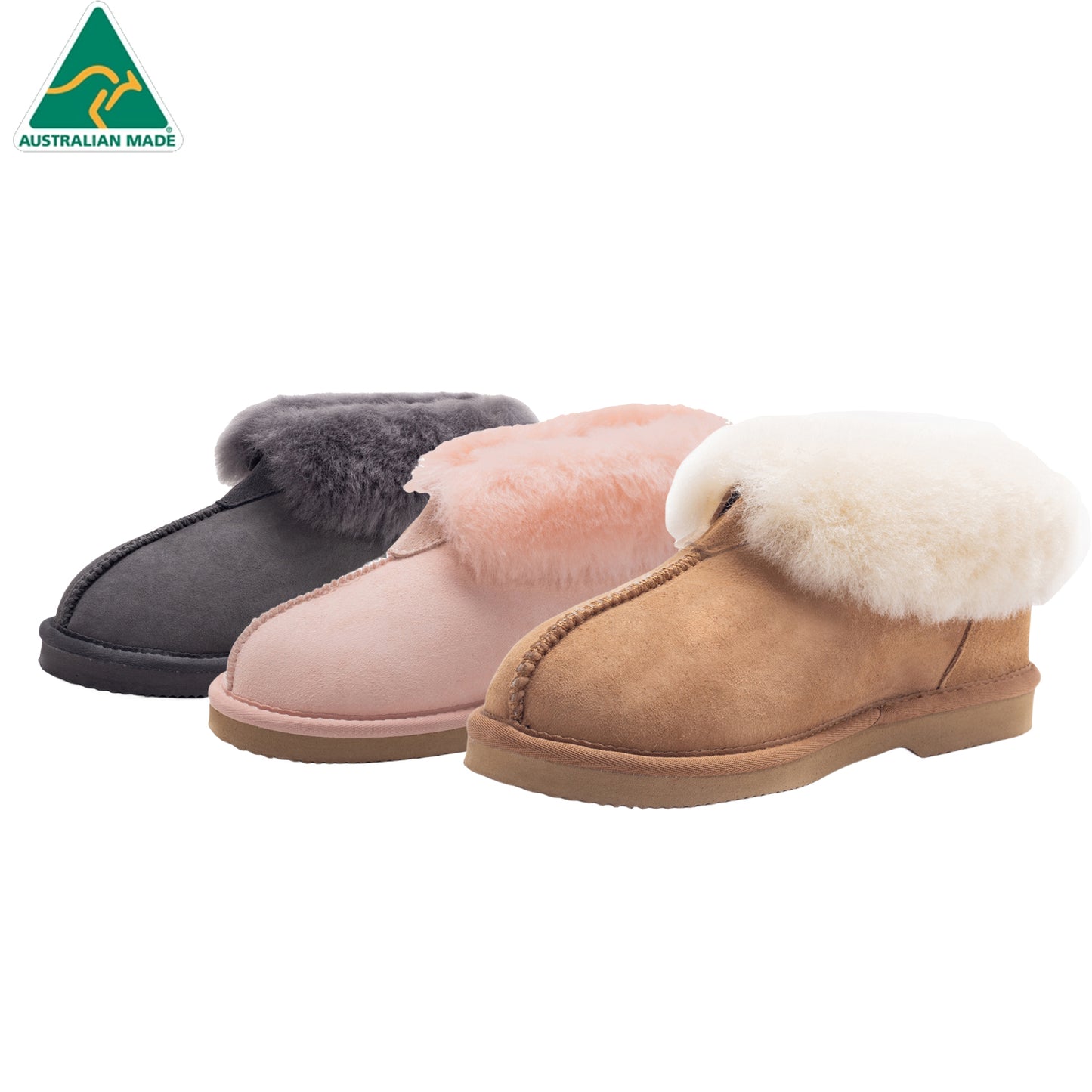 Unisex UGG Ankle Slippers Australian Made