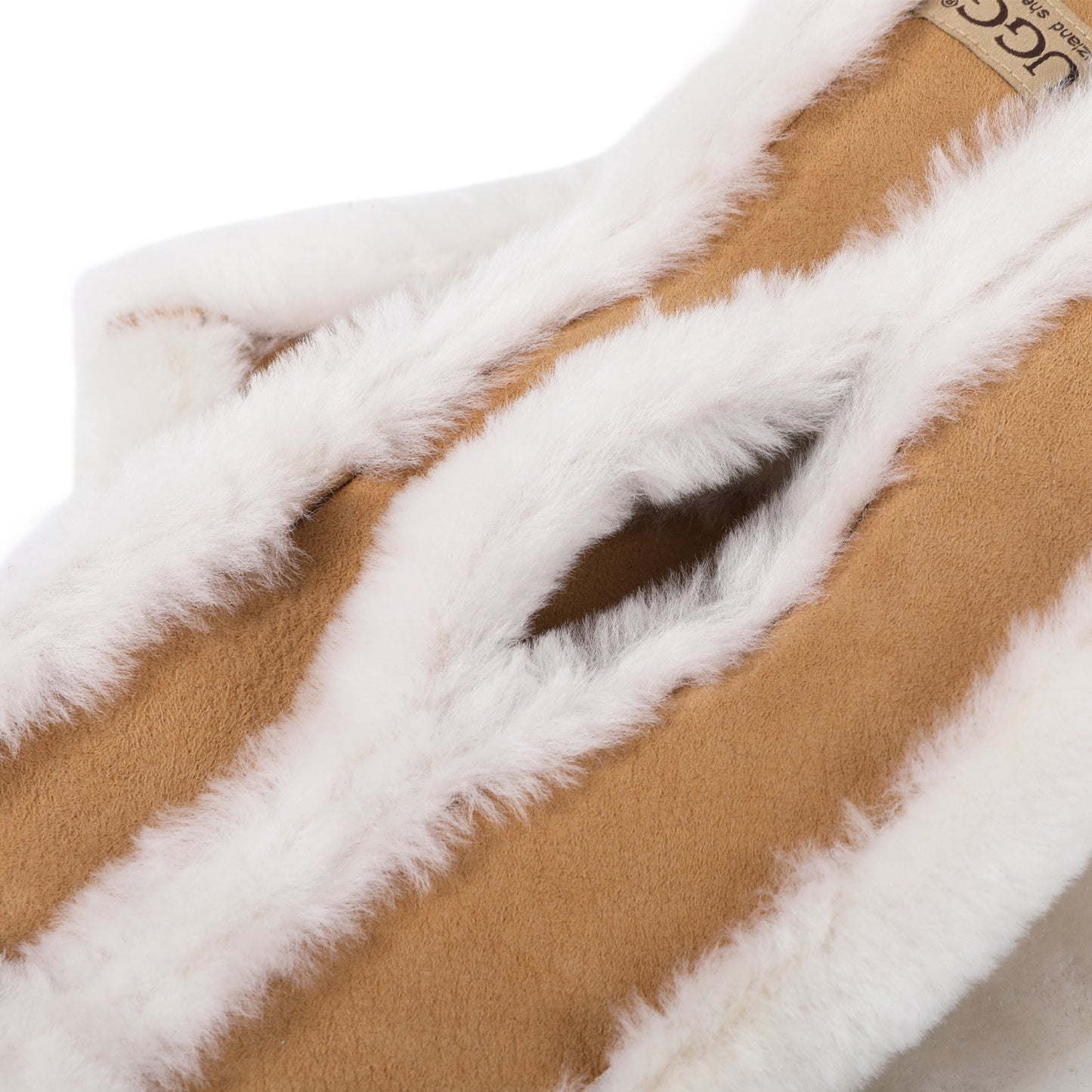 UGG Double Cuff Sheepskin Scarf