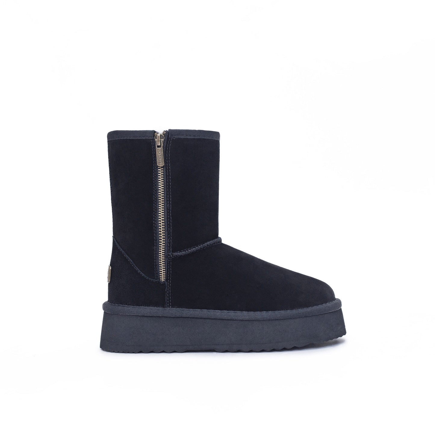 Platform Short Classic UGG Boots Zip UP