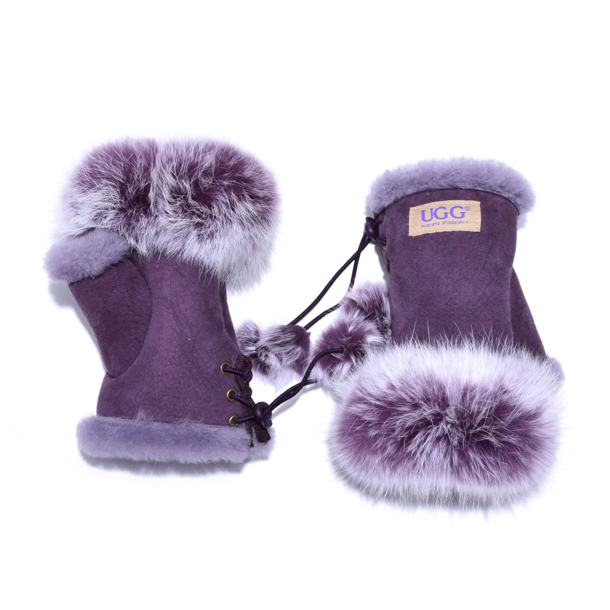 Fingerless Sheepskin UGG Mittens