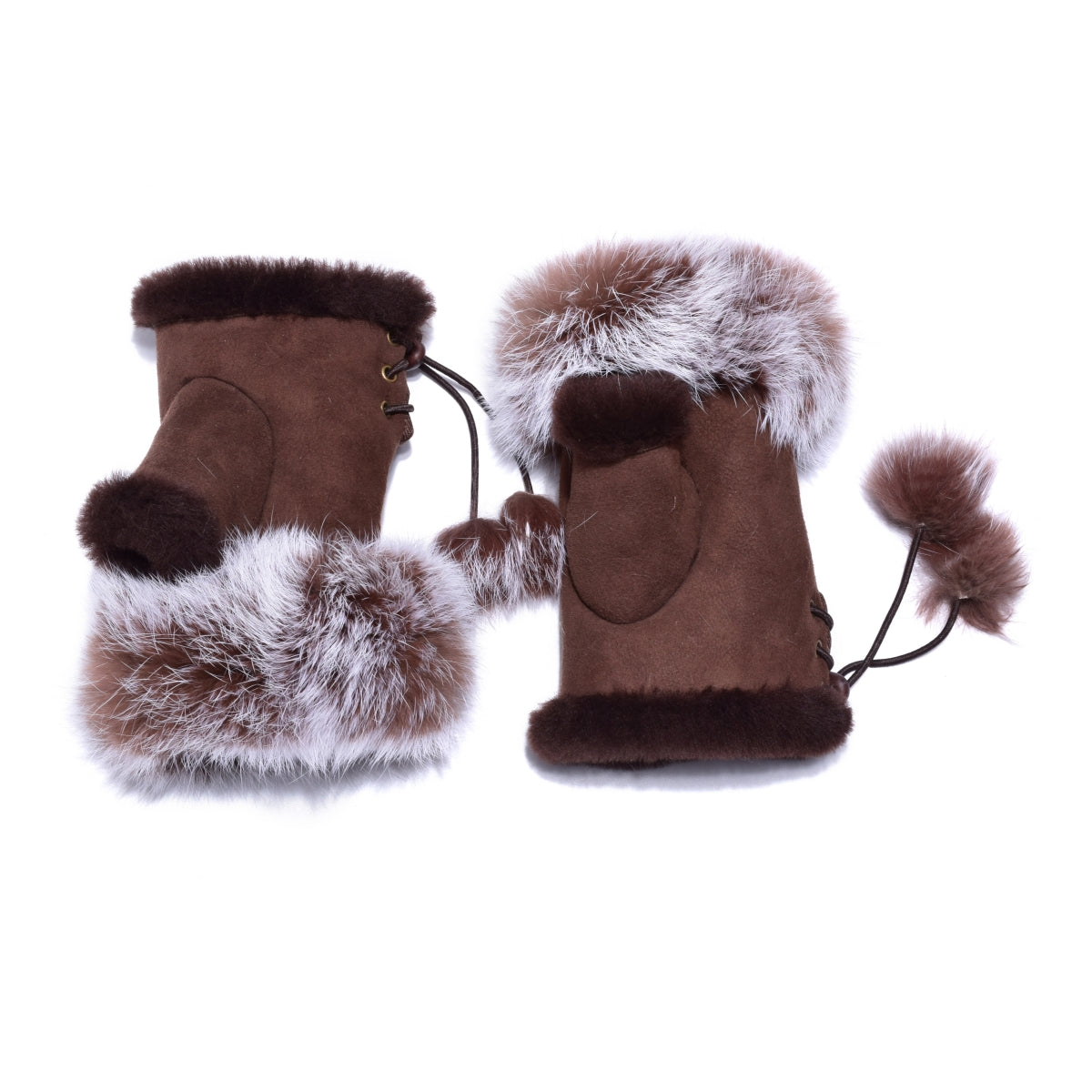 Fingerless Sheepskin UGG Mittens